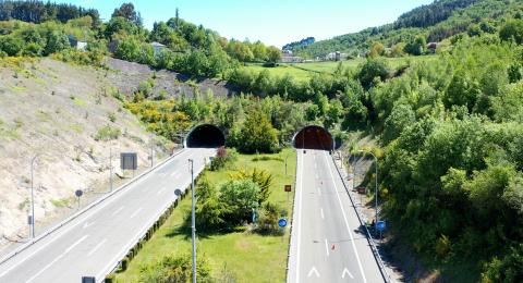 El túnel del Cereixal: el primer túnel inteligente conectado con los vehículos