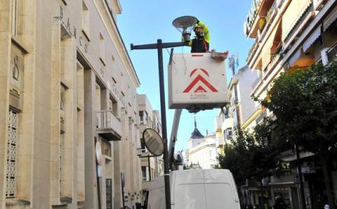 29 neighborhoods in Linares have new streetlights to illuminate their streets
