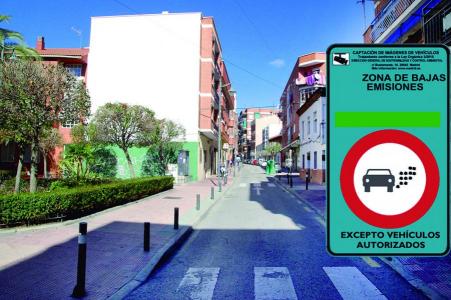 La ciudad de Alcobendas instala una Zona de Bajas Emisiones