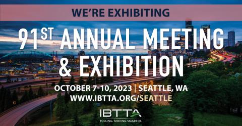 SICE will participate in the 91st Annual IBTTA Conference in Seattle, presenting innovations in tolling technology and road infrastructure management