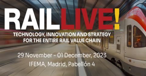 Visítanos en el evento ferroviario más emocionante del año: Rail Live 2023